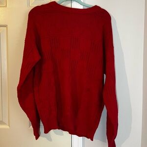 Andhurst Vintage Women's Red Sweater